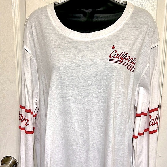 NEW🐻 BROOKLYN CLOTH COTTON CALIFORNIA REPUBLIC WEST COAST BEAR L/S TSHIRT Men XL - Picture 4 of 8